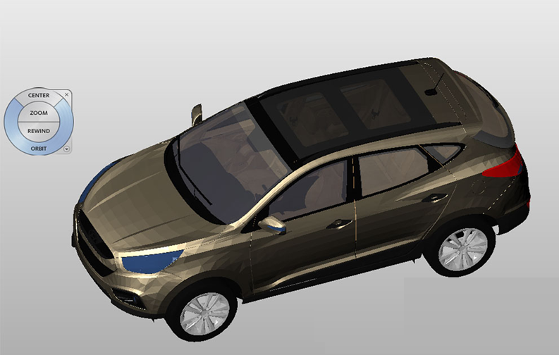 دانلود مدل سه‌بعدی خودروی شاسی‌بلند Hyundai ix35